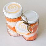 Homemade Orange Dream Bath Salts- super easy DIY gift your friends & family will love!
