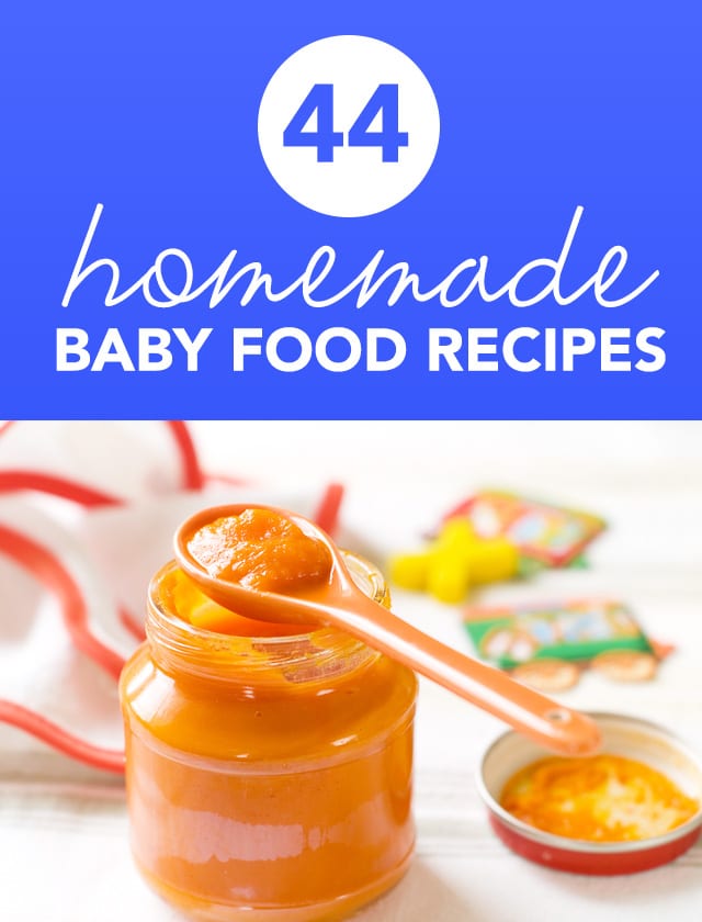 There is no reason to buy store-bought baby food! It is so easy to make your own wholesome baby food at home. Here are my favorite recipes.