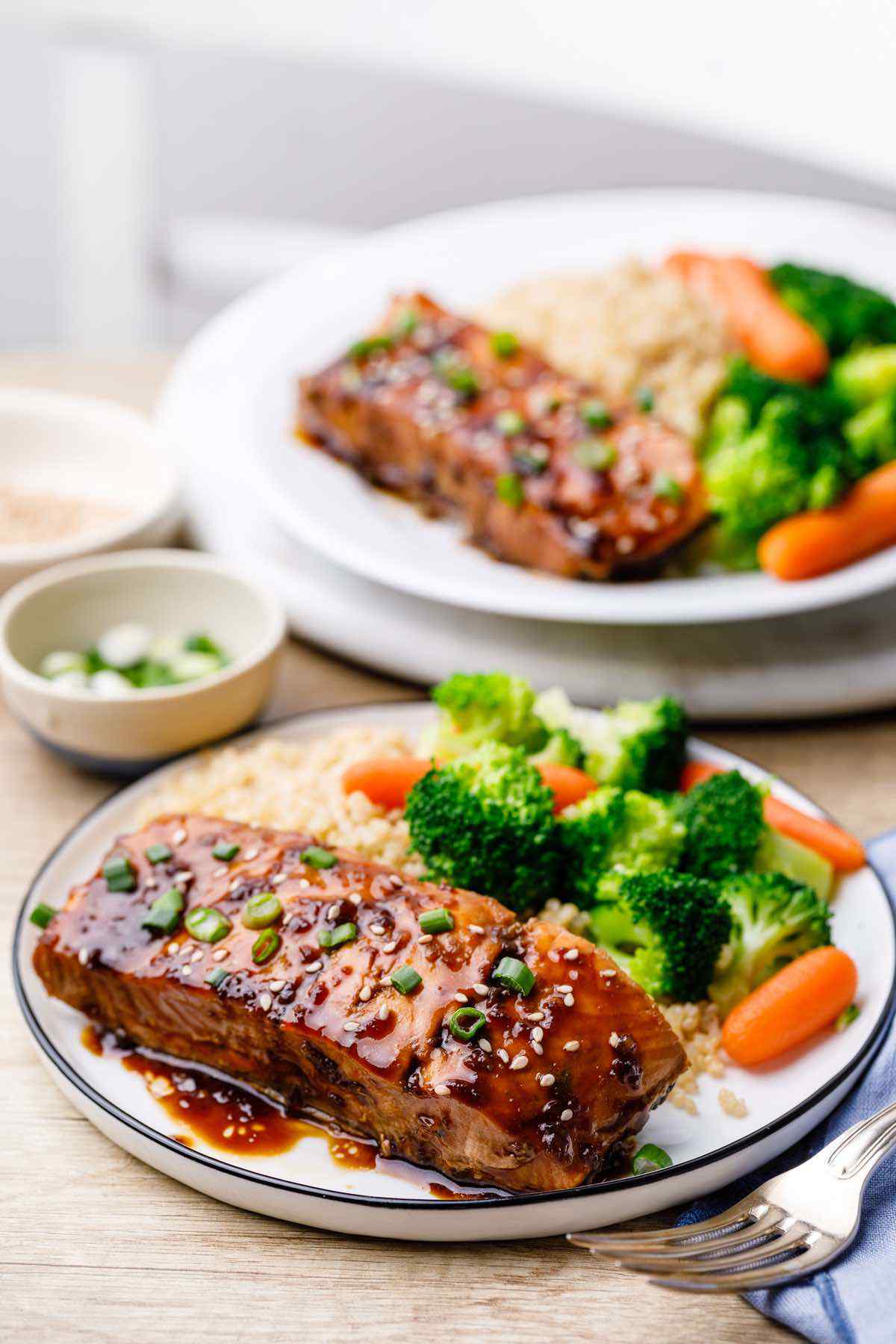 Instant Pot Teriyaki Salmon