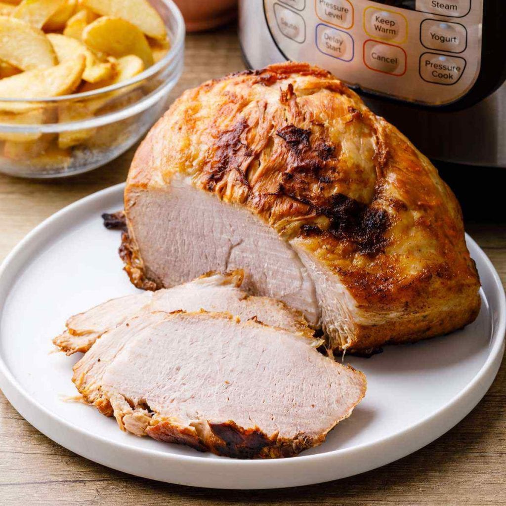 Easy 5Ingredient Instant Pot Pork Roast Made with Frozen Pork Butt