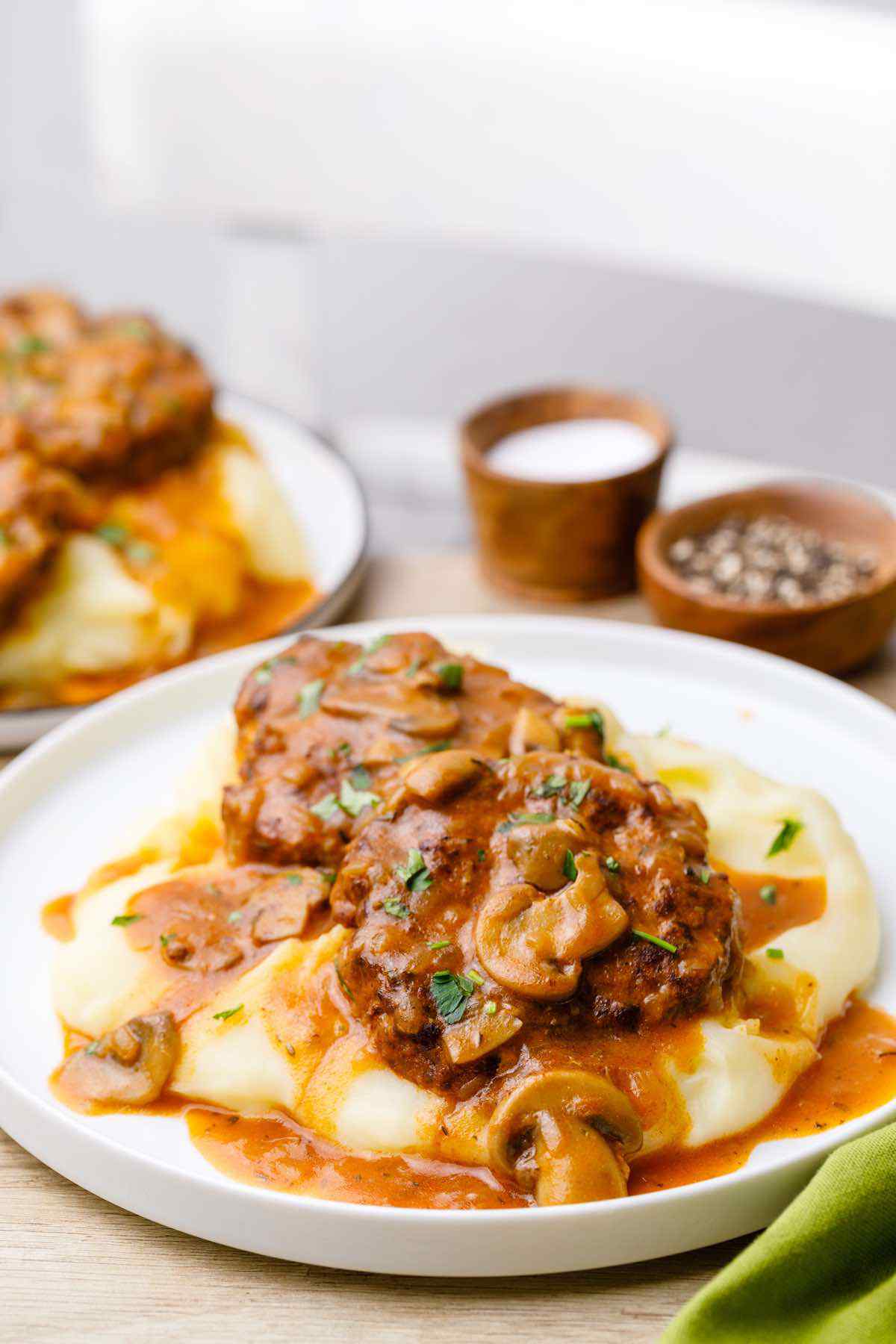 Down Home Instant Pot Salisbury Steak - Miss Wish