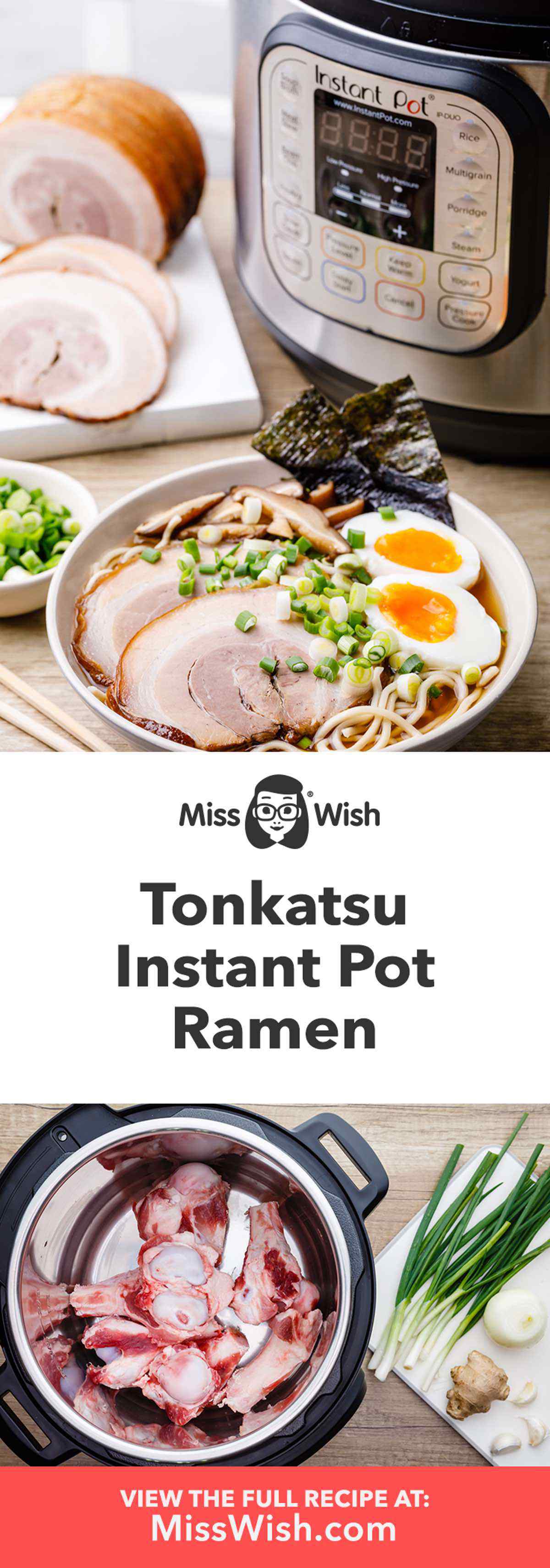Tonkatsu Instant Pot Ramen