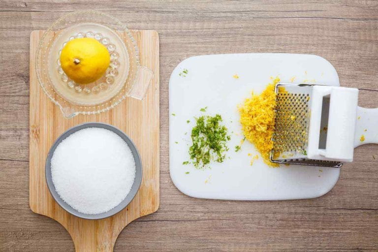 Homemade Flavored Sugars Lemon Mint, Blueberry Vanilla and Orange Rum