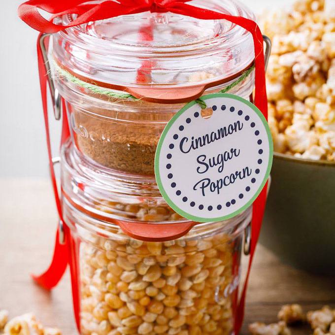 Diy Cinnamon Sugar Popcorn Kit