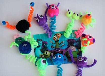 Monsters Finger Puppets