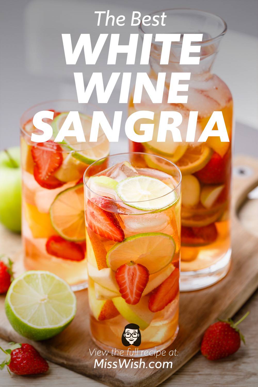 Easy White Sangria Recipe - Erin Lives Whole