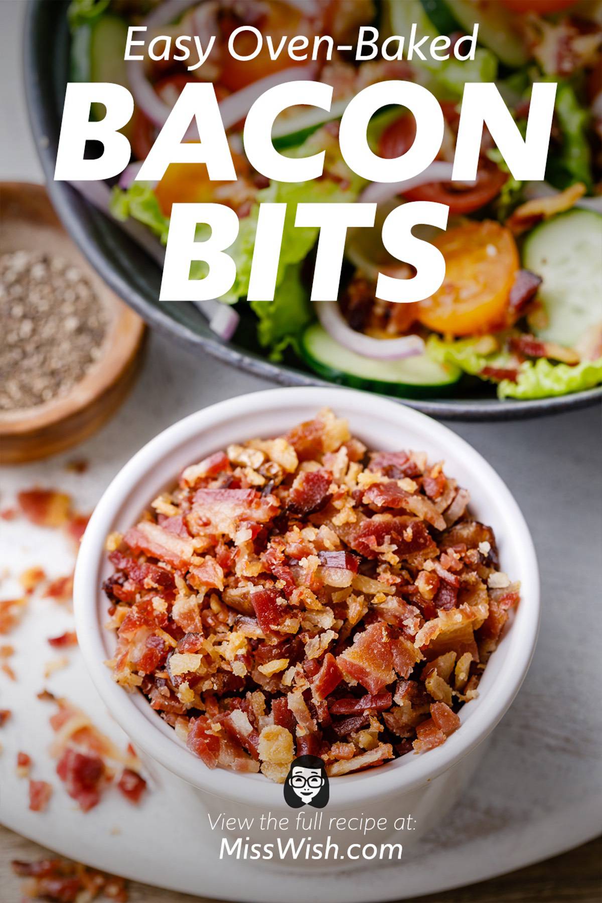 Homemade Bacon Bits Recipe (Easy Bacon Crumbles!)