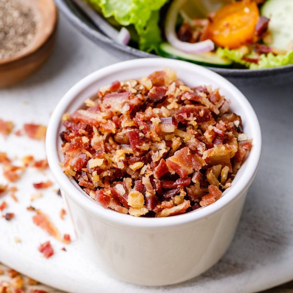 How to The Best Homemade Bacon Bits (In the Oven) Miss Wish